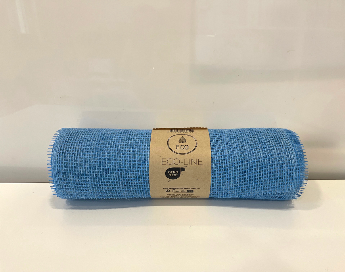 DECOJUTE H30CM. X5MT. AZZURRO