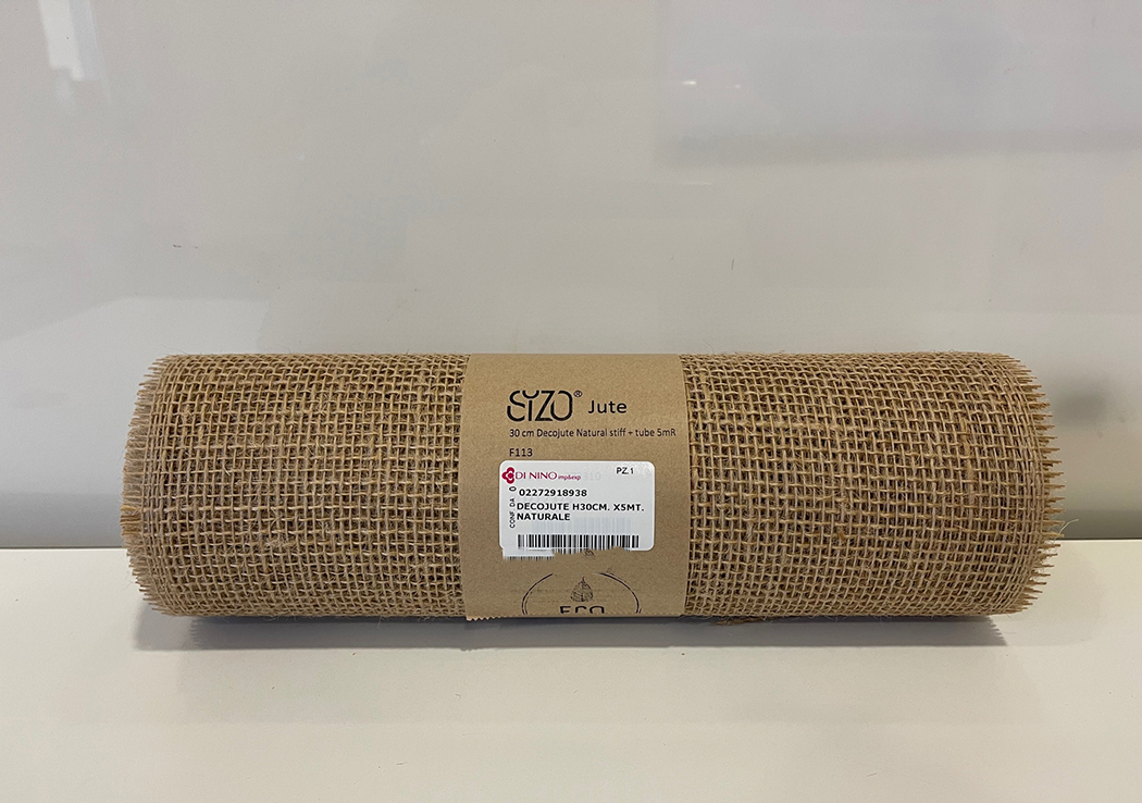 DECOJUTE H30CM. X5MT. NATURALE