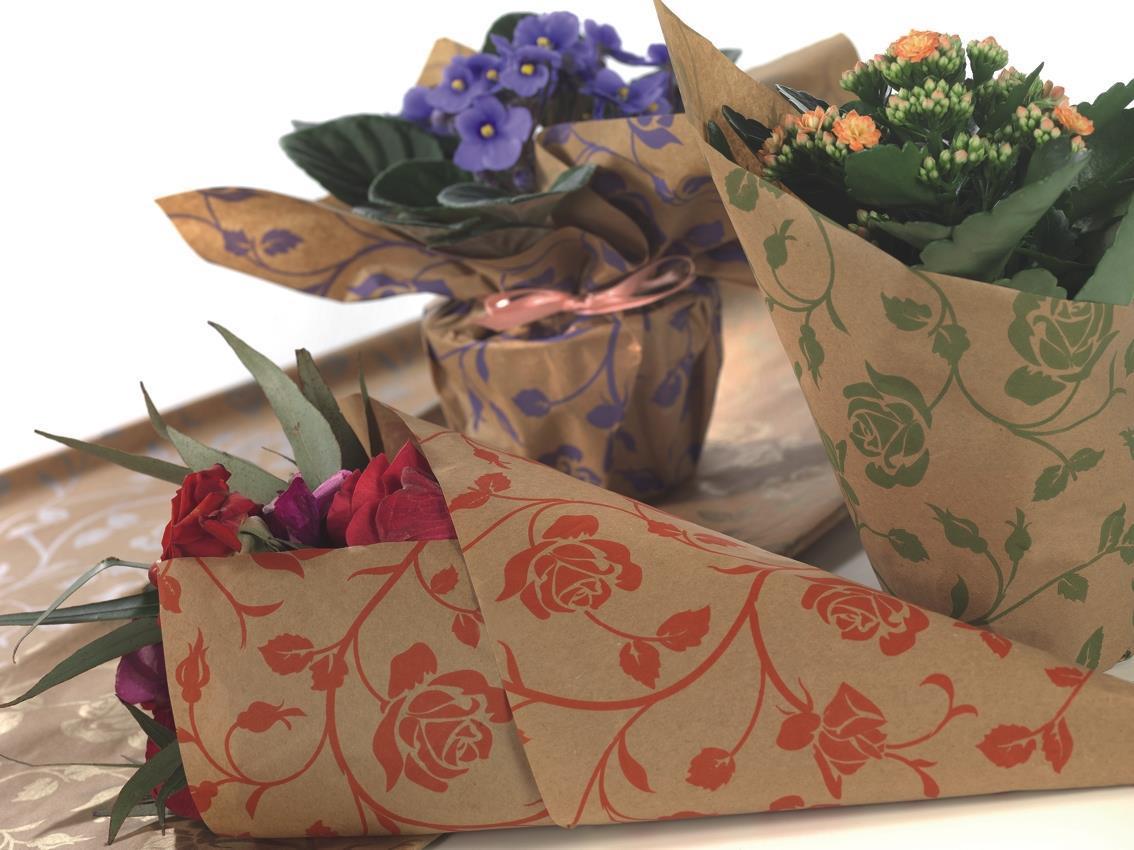 BOB.CARTA KRAFT LADY ROSE 1X40MT. VI  --NETTO------