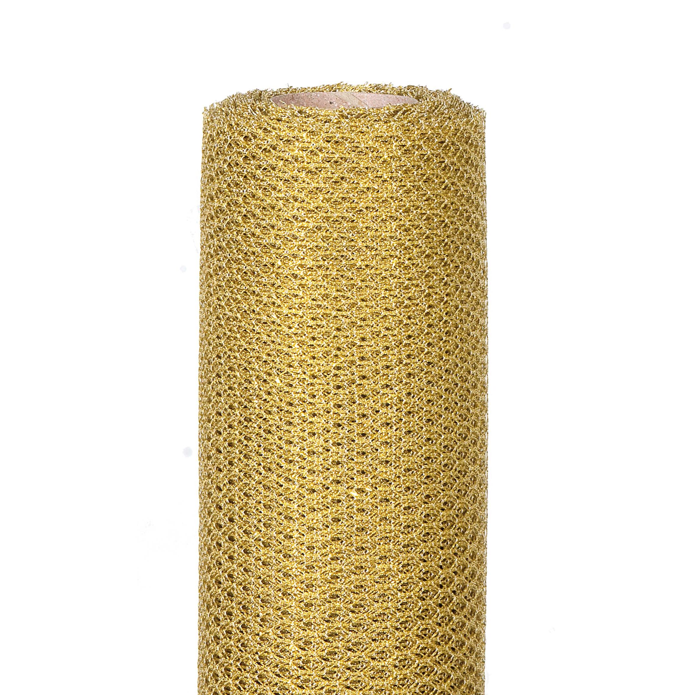 RETE ESAGONI 50CM. X9MT. ORO