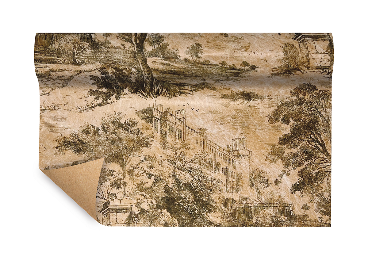 BOB.PAPER-FIBRA PAYSAGE 75CM. X9MT. VERDE