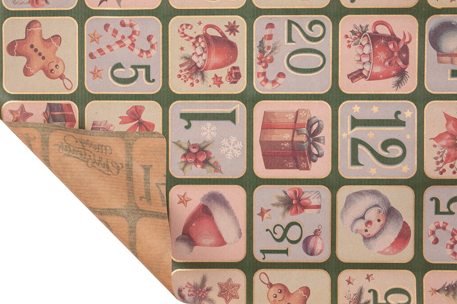 BOB.CARTA SEAL. ADVENT 1X20MT. 60GR. VE